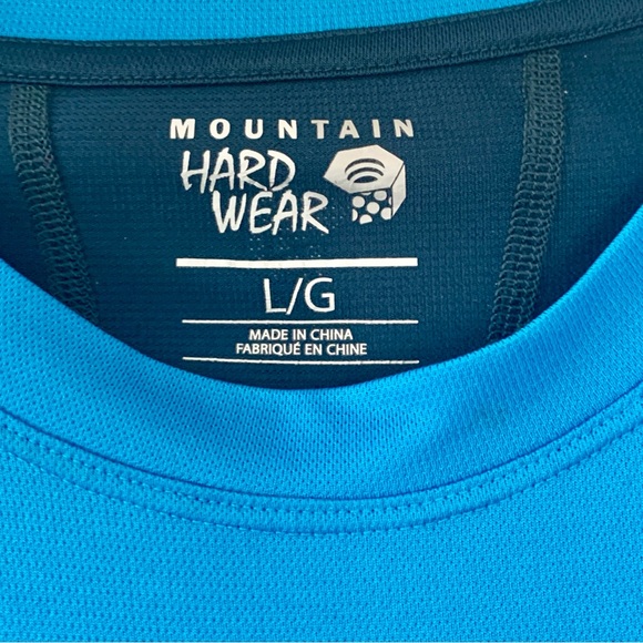 Mountain Hardware Men’s Blue Base Layer Long Sleeve Shirt Sz L - Picture 5 of 11